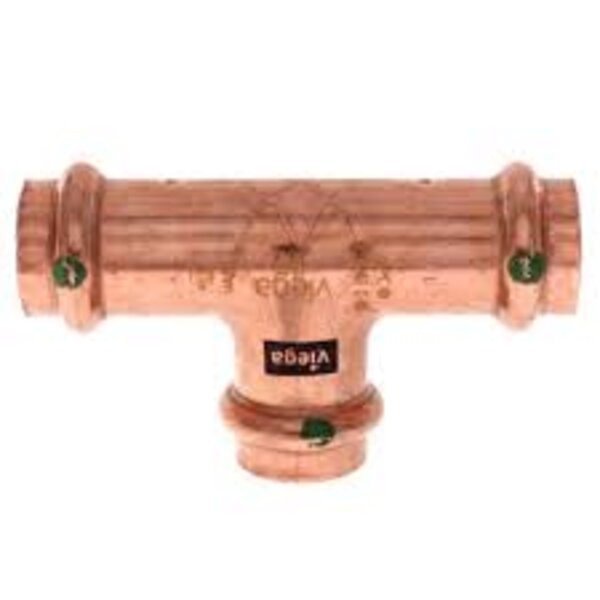 Viega 1/2'' ProPress Tee Side View