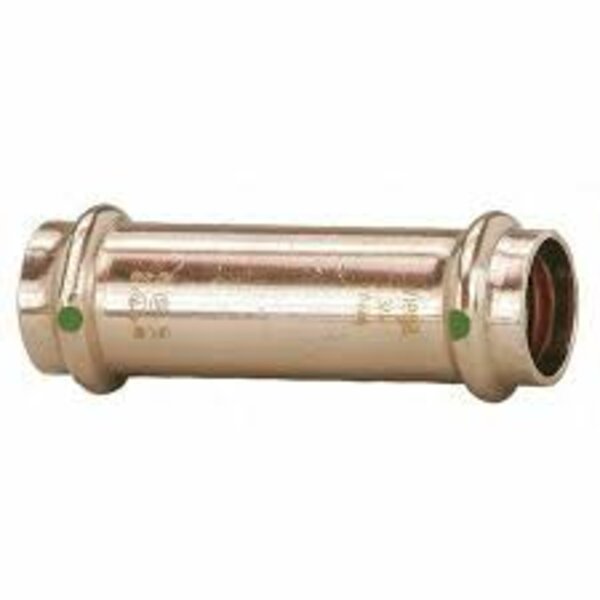 Viega 2'' ProPress Extended Coupling - No Stop Front View