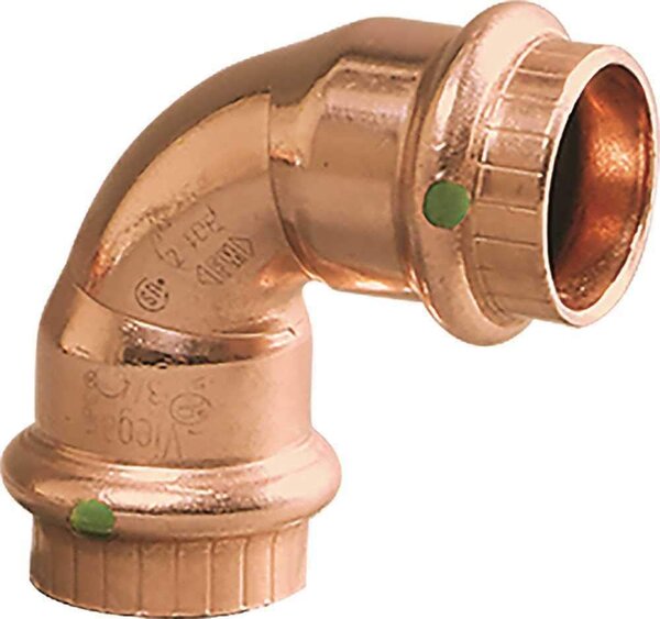 Viega 3/4'' ProPress 90° Elbow Front View