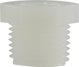 White Nylon Hex Bushing