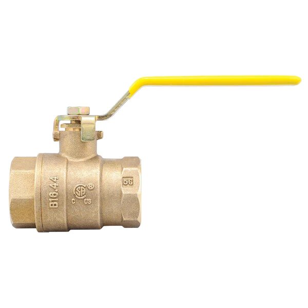 Watts 555125 2-piece Full Port Ball Valve 2 LFFBV-4 Side View