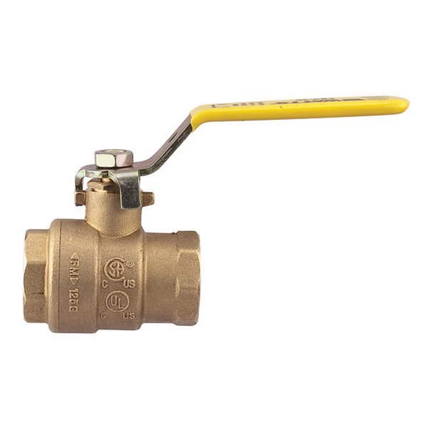 Watts 547102 2-piece Full Port Ball Valve 1/2 FBV-3C Side View