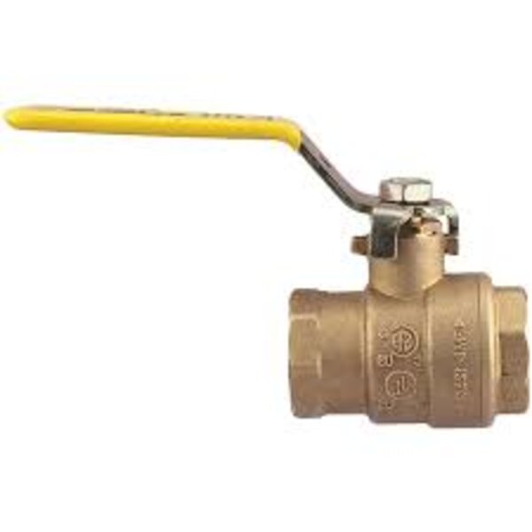 Watts 547114 2-piece Full Port Ball Valve 1 1/2 FBVS-3C Side View