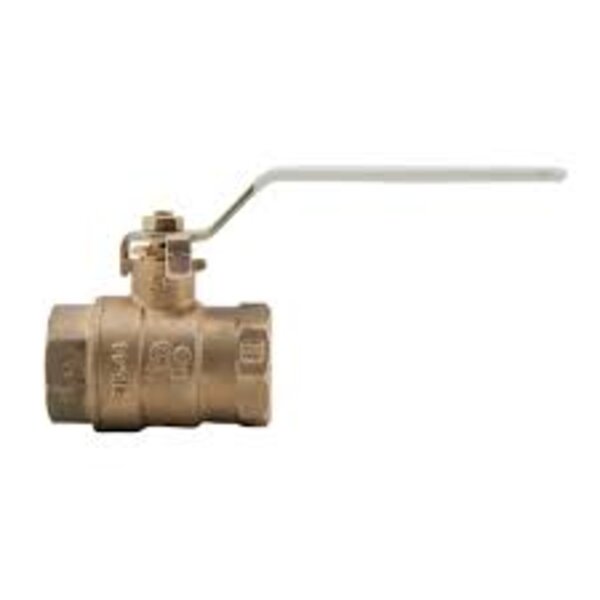 Watts 555120 2-piece Full Port Ball Valve 1/2 LFFBV-4 Side View