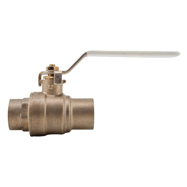 Watts-555132-Full-Port-Ball-Valve-1-1-2-LFFBVS-4 Side View