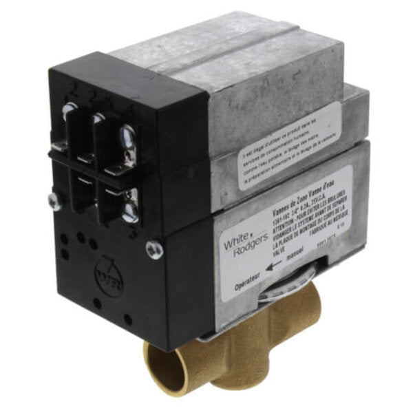 White-Rodgers 1361-102 Zone Valve Side View