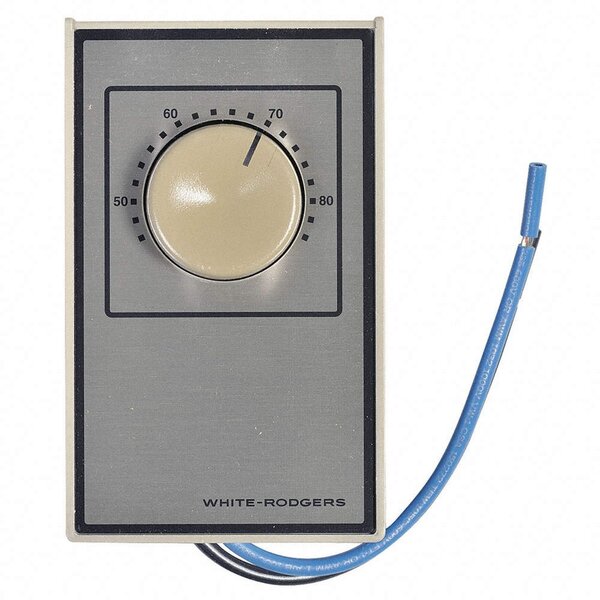 White-Rodgers 1A66-641 Line Voltage Wall Thermostat Side View