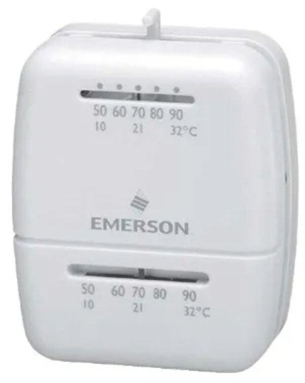 White-Rodgers 1C20-102 Heating Only Thermostat Side View