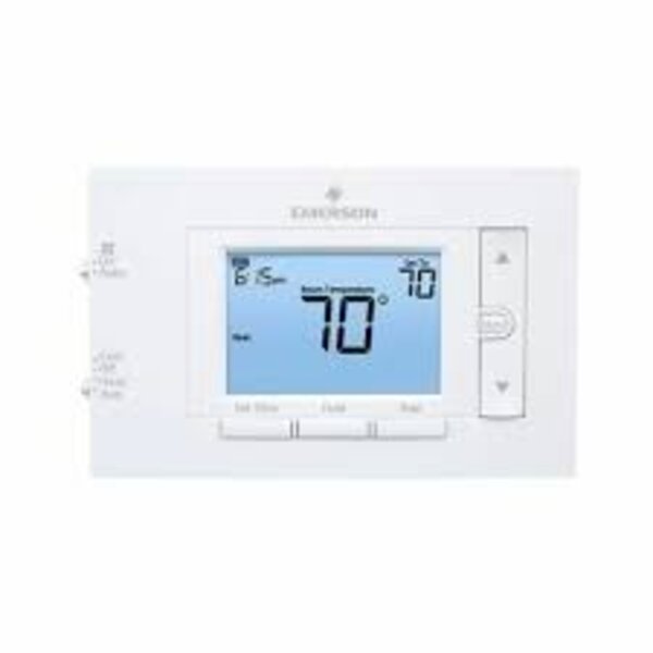 White-Rodgers 1F83H-21PR Emerson 4.5" Display Heat Pump Thermostat Side View
