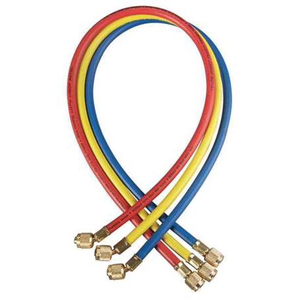Yellow Jacket Plus II Charging Hose Front View