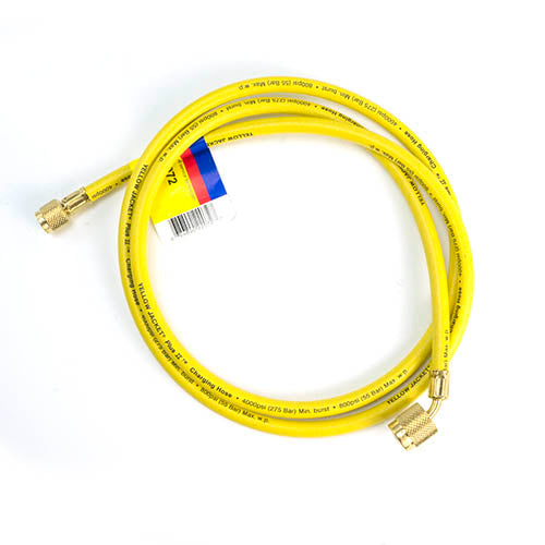 Yellow Jacket Plus II Charging Hose With Sealright Fitting Front View