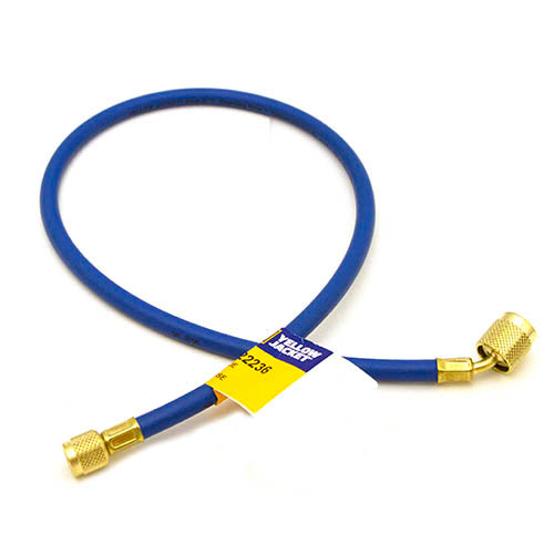 Yellow Jacket Plus II Charging Hose With Sealright Fitting Front View