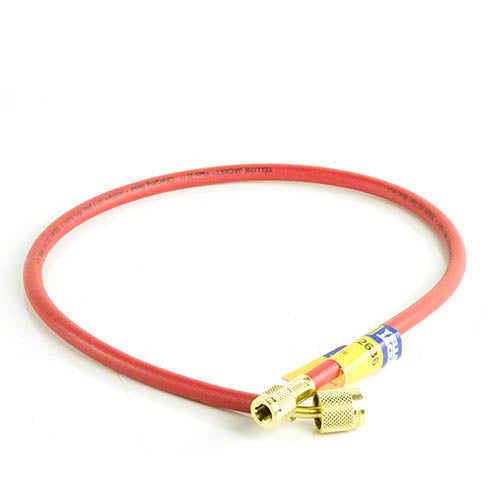 Yellow Jacket Plus II Charging Hose With Sealright Fitting Side View