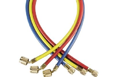 Yellow Jacket 1/4" Charging Hose Set with SealRight™ Fittings Front View