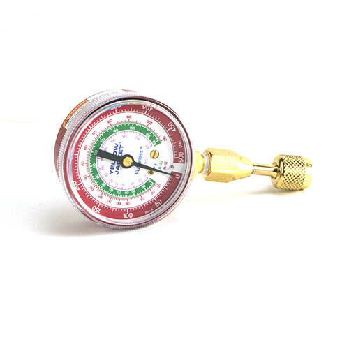 Yellow Jacket Quick Connect Test Gauge Side View