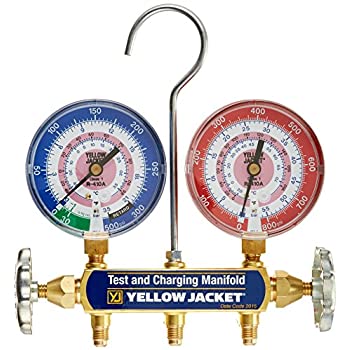 Yellow Jacket Series 41 2-Valve Manifolds Front View