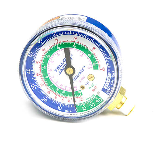 Yellow Jacket Low Side Gauge Side View
