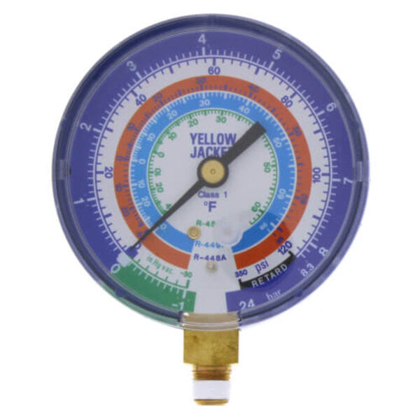Yellow Jacket Low Side Gauge Front View