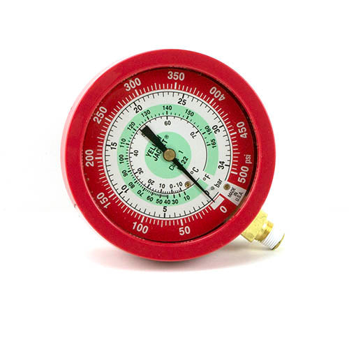 Yellow Jacket Liquid Filled High Side Gauge Front View