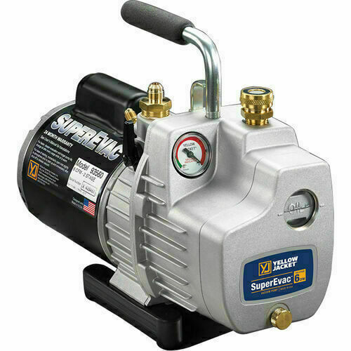 Yellow Jacket Superevac™ Vacuum Pump Side View
