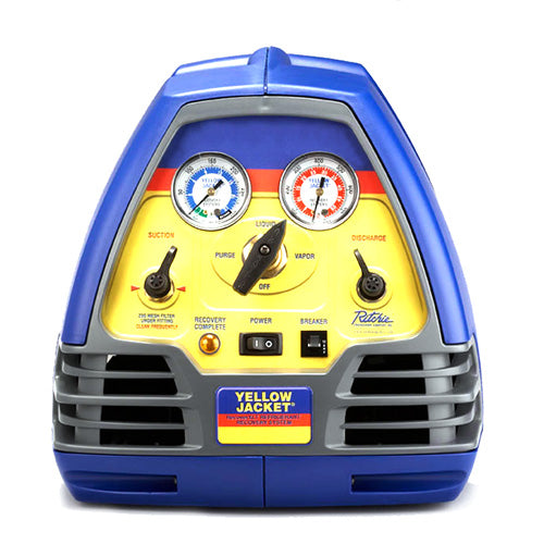 Yellow Jacket RECOVERXLT™ Refrigerant Recovery Unit Front View