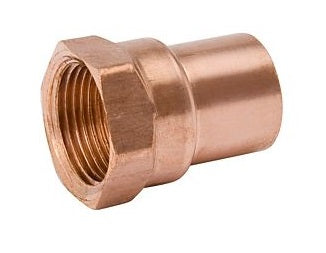 Female Adapter, Copper Fitting