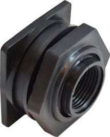 Polypropylene Plastic Bulkhead Fitting