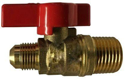 Gas Ball Valve Flare x MIP