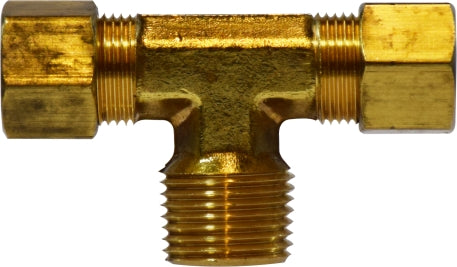 Brass Male Branch Tee