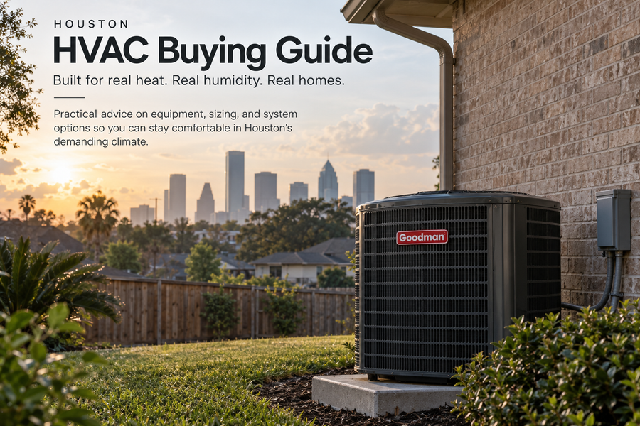 Best HVAC Units for Houston, TX: What to Buy for Heat, Humidity, and Long Summers