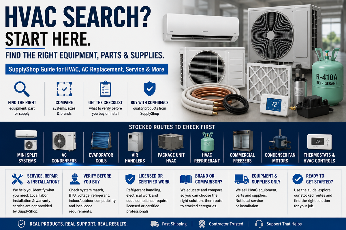 HVAC Parts and Equipment Buying Guide: Repair, Replacement and Contractor Checks