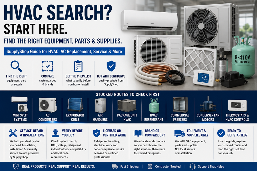 HVAC Parts and Equipment Buying Guide: Repair, Replacement and Contractor Checks