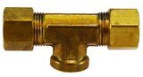 Brass Female Branch Forged Tee (Plumbing)