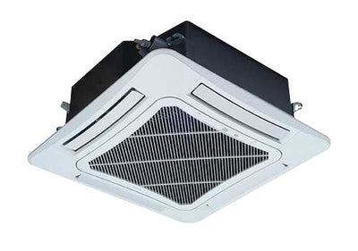 Boreal Ceiling Cassette Mini-Split Air Conditioner Heat Pump System 208-230V Side View 