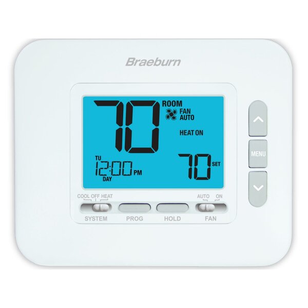 Braeburn 1H/1C Programmable Thermostat with 4.4in Display Model 2030