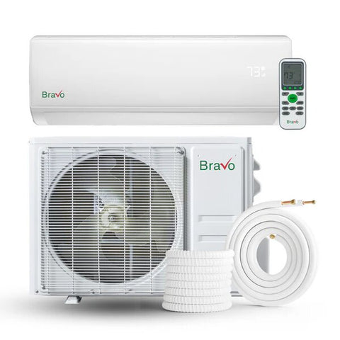 Bravo 24,000 BTU 2 Tons Single Zone Wall Mount Side View