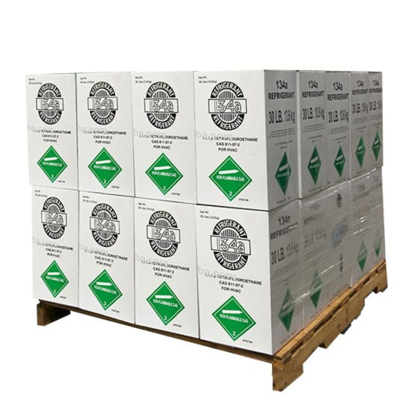 FULL PALLET R-134A (40 Cylinders)