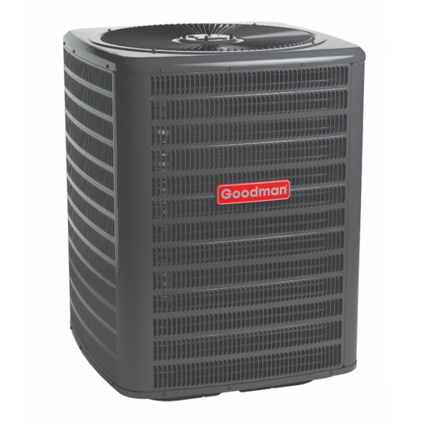 GSZB403010 5 Ton 14.3 SEER2 Goodman Heat Pump - 7.5 HSPF2 Side View