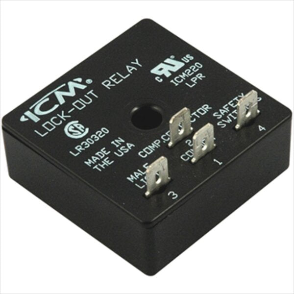 ICM ICM220 Lockout Protection Module, 18-30 VAC Side View