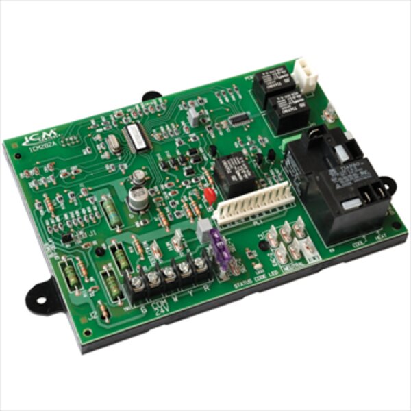 ICM ICM282B Fixed Speed Furnace Control Module w/ Software for Enhanced Controls Front View