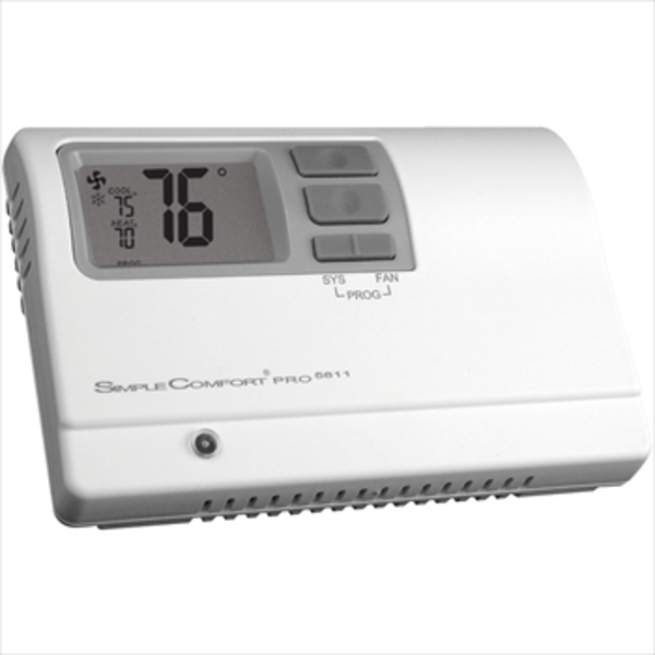 ICM SC5811 Non-Programmable Thermostats,Thermostats Front VIew