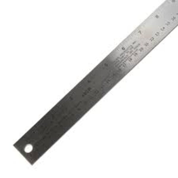 Malco 48CR Tinner's Circumference Ruler (0.062 Thickness) Side View