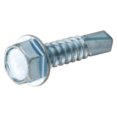 Malco BT133T 3/4" (Length) x 1/4" (Head Size) Bit Tip Drill & Tap Sheet Metal Screws (500 Pack) Front Viev