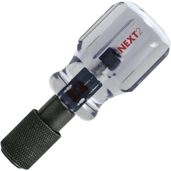 Malco CONNEXT2 Quick Change Stubby Nut Driver Handle Front View