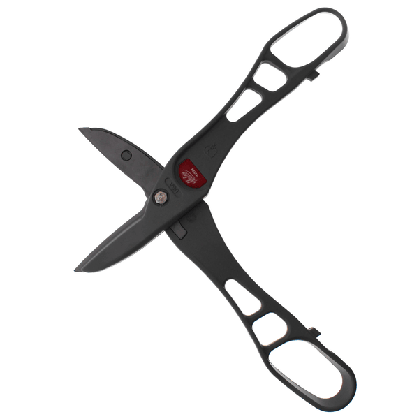 Malco M14N 14" Andy Aluminum Handled Snips Front View