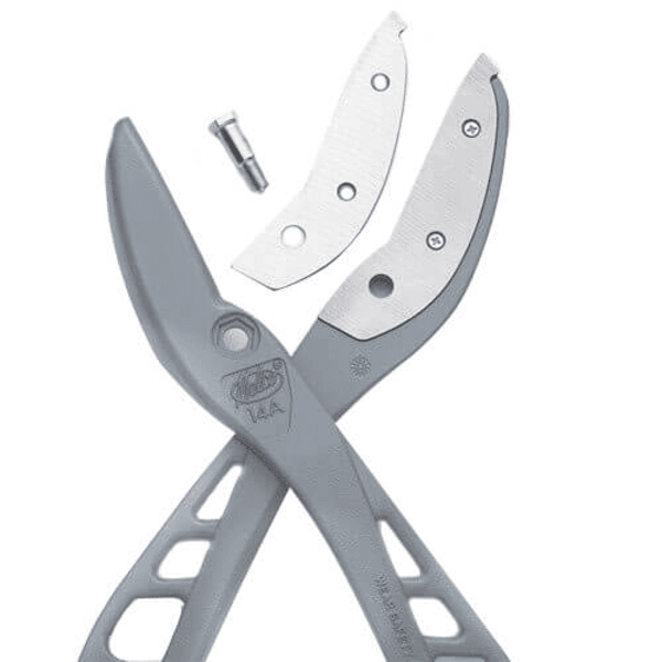 Malco MC14ARB Replacement Blades for MC14A Combination Snips Front View