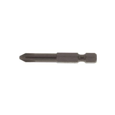 Malco SD1P 1/4" #1 Square Head Chuck Driver Insert Bit, 1-3/4" Long (Pack of 2) Front View