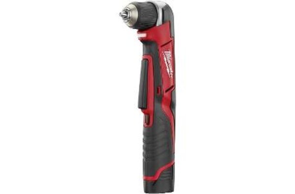 Milwaukee 2415-21 M12™ Lithium-Ion 3/8" Right Angle Cordless Drill/Driver Kit Front View