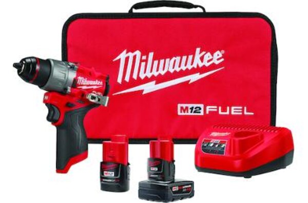 Milwaukee 3403-22 M12 FUEL™ Lithium-Ion 1/2" Cordless Drill/Driver Kit  Front View