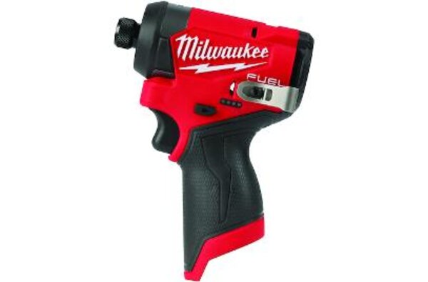 Milwaukee 3453-20 M12 FUEL™ Lithium-Ion 1/4" Hex Cordless Impact Driver (Bare Tool) Front View